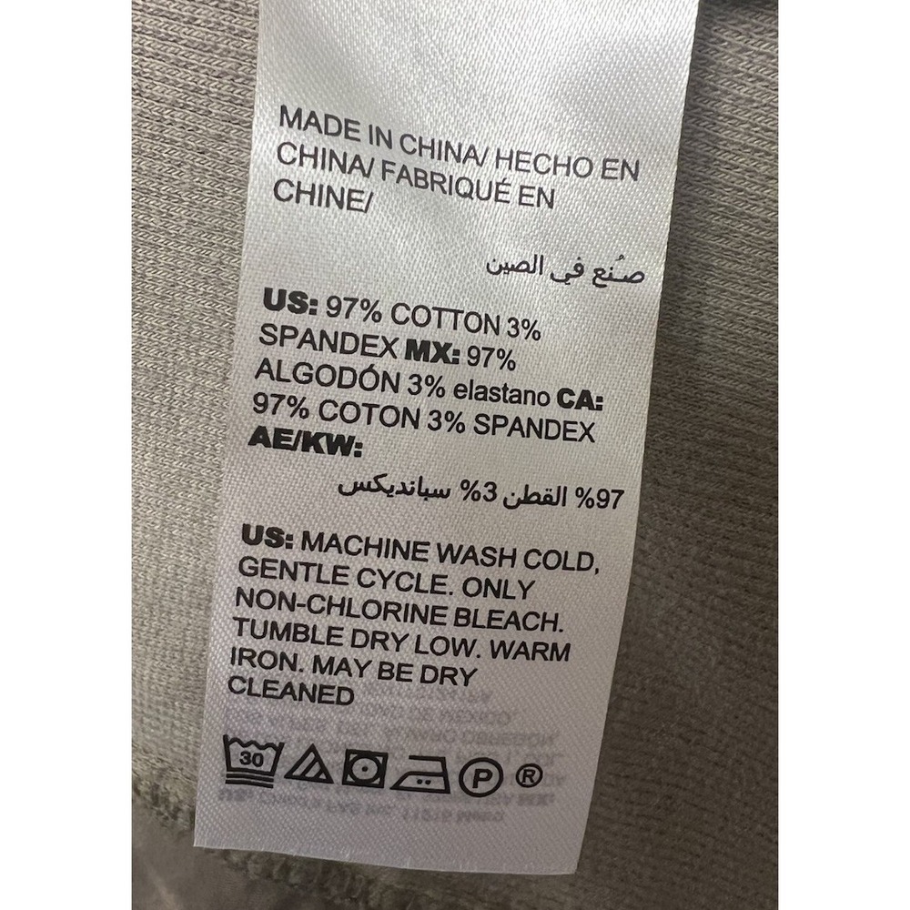 Chico's Zenergy Full Zip Utility Olive Green Jacket Boho Sz 0P - Picture 4 of 4